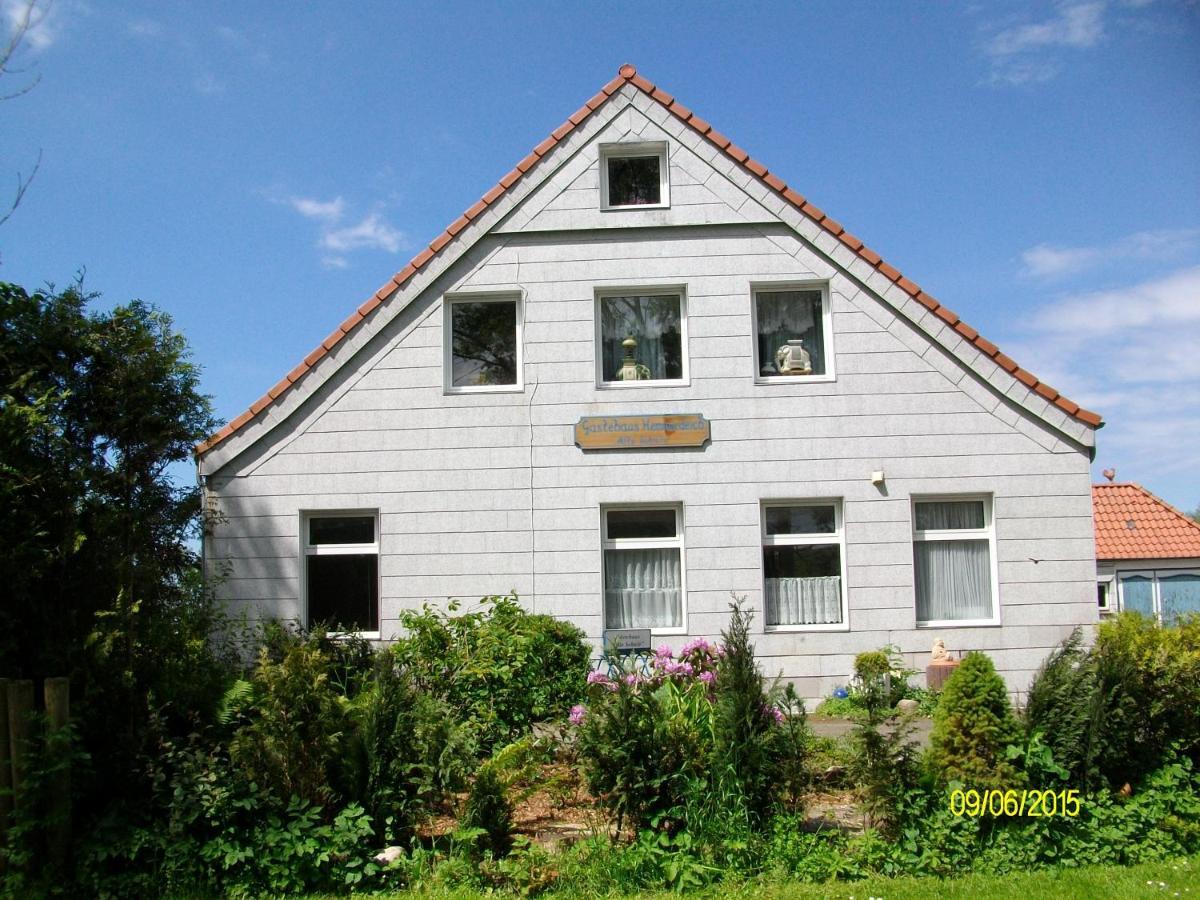 Gaestehaus Hemmerdeich-Alte Schule Oldenswort Экстерьер фото